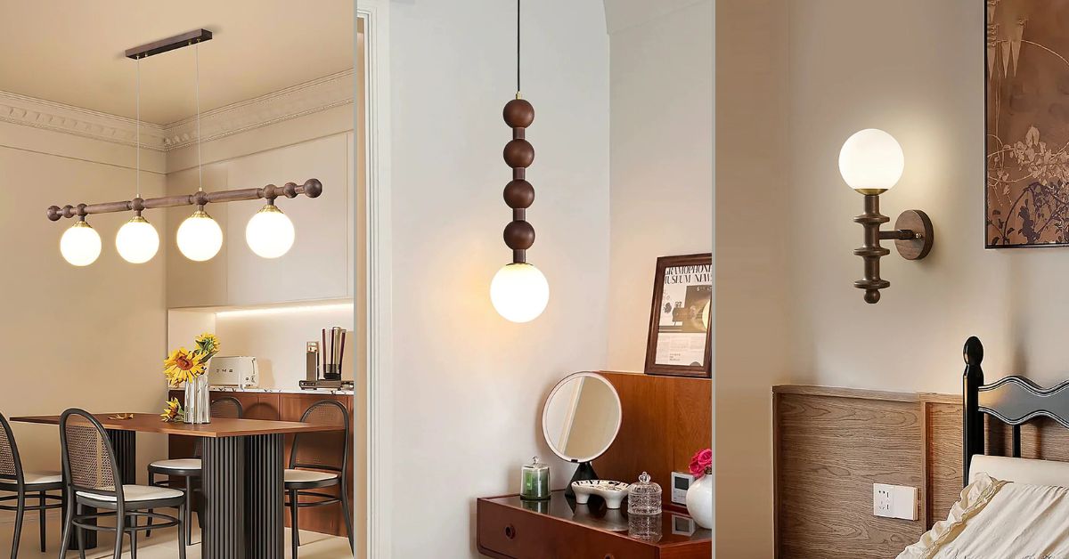 Choosing the Perfect Wood-Toned Lighting Fixtures for Your Space