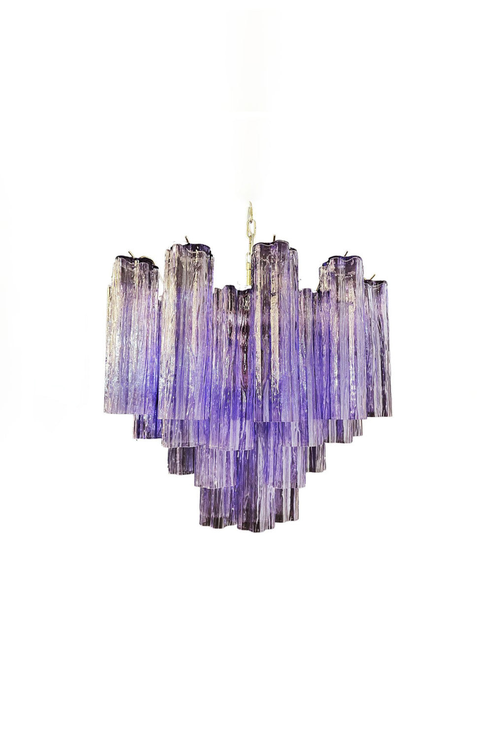 Amethyst Murano Glass Pendant Chandelier