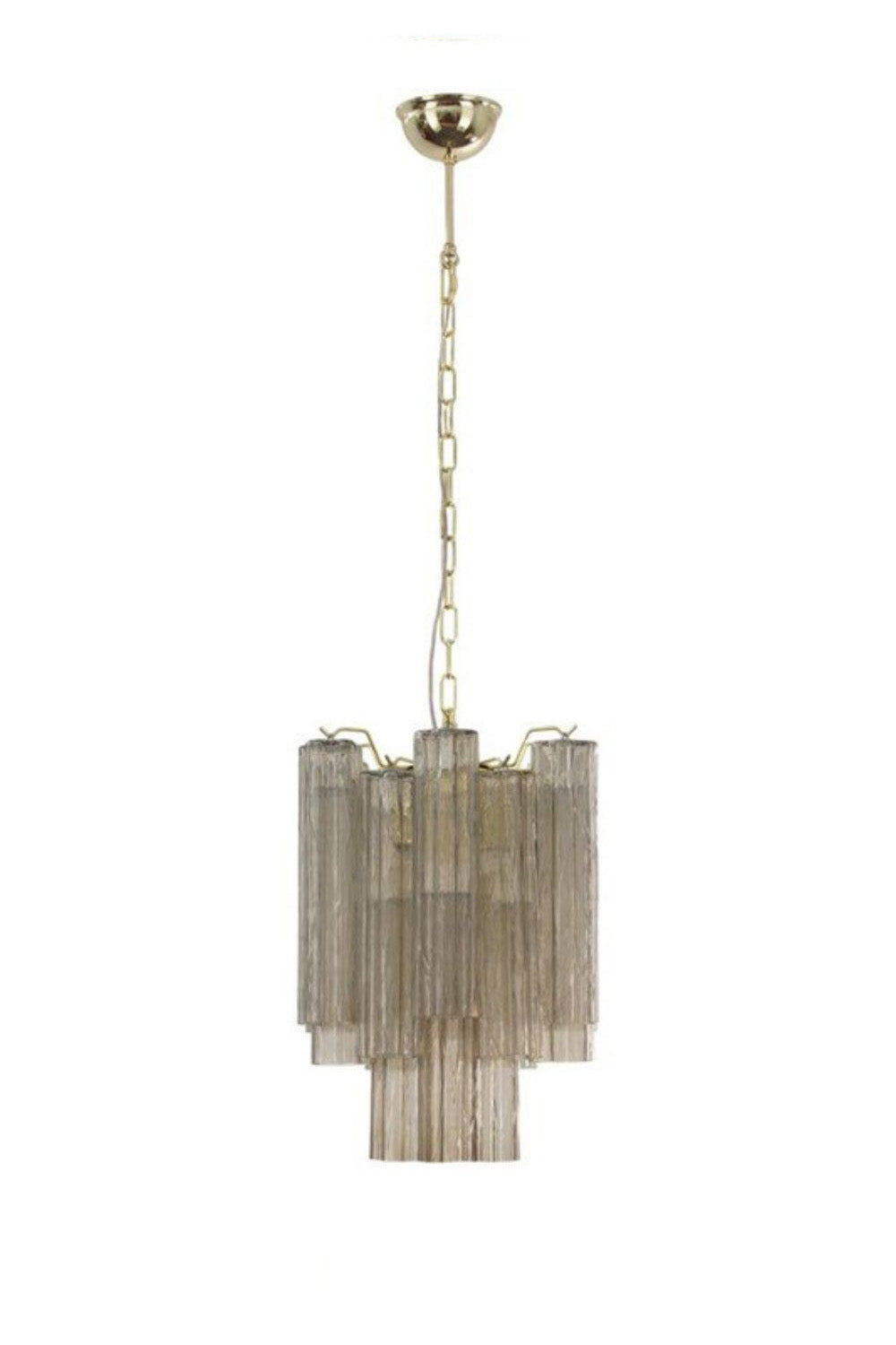 Italian glass suspension lamp, 1990