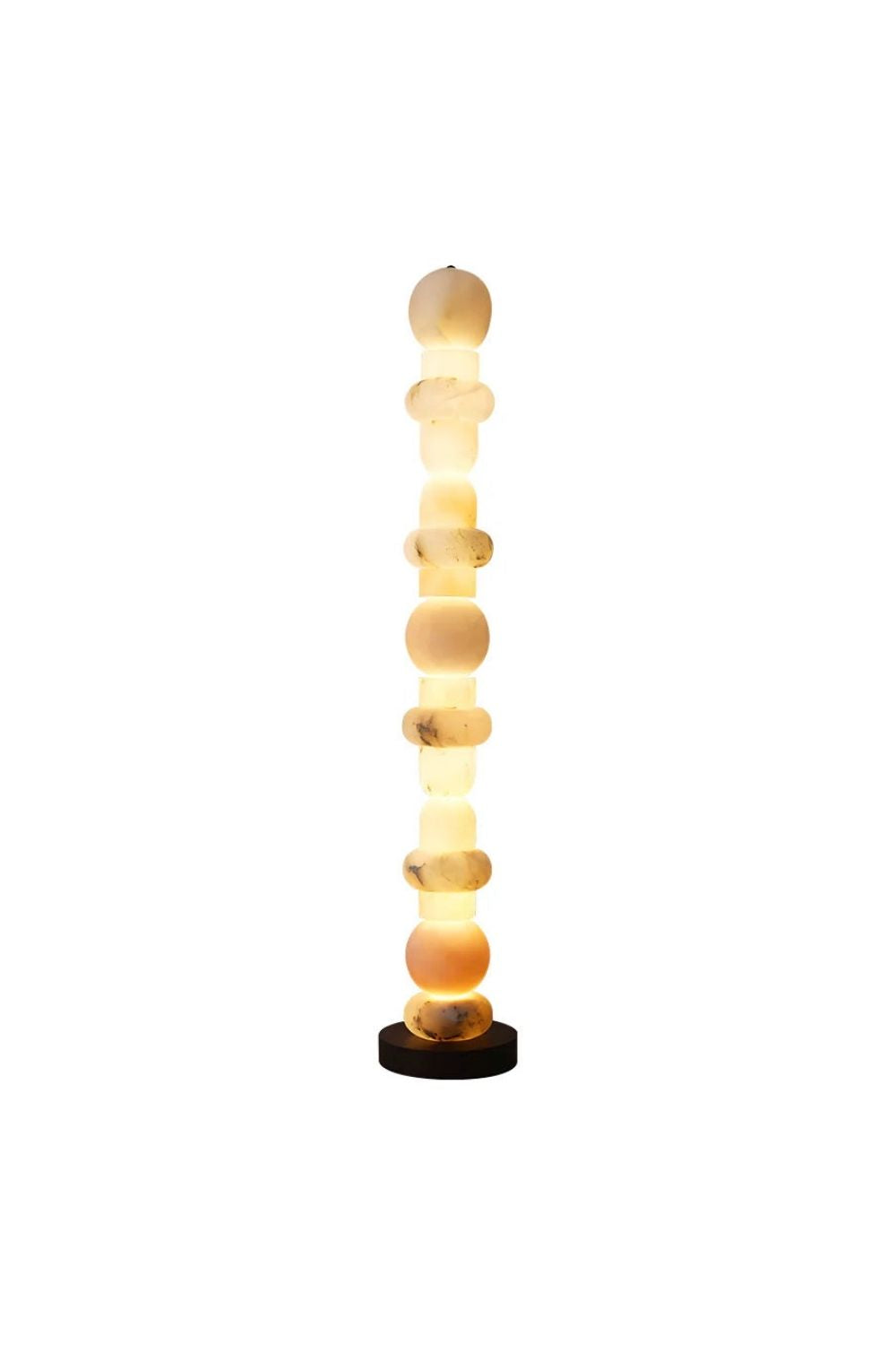 Alabaster Column Modern Floor Lamp
