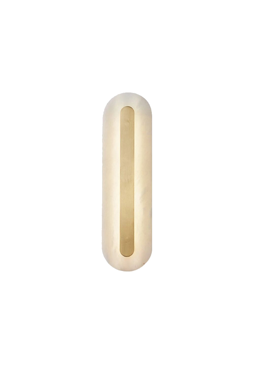 Alabaster Rounded Wall Lamp