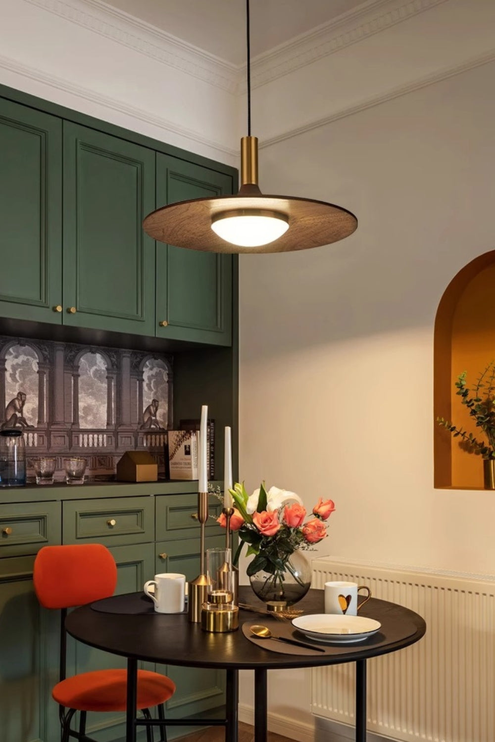 Black Walnut Pendant Lamp - SamuLighting