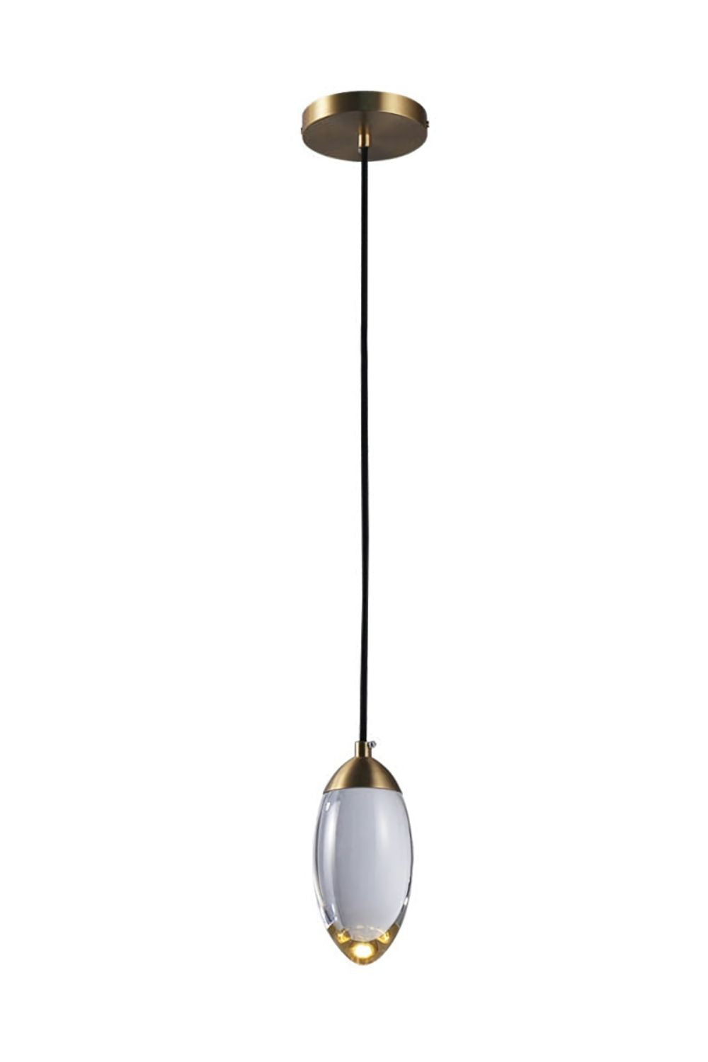 Brass Crystal Pendant Lamp - SamuLighting