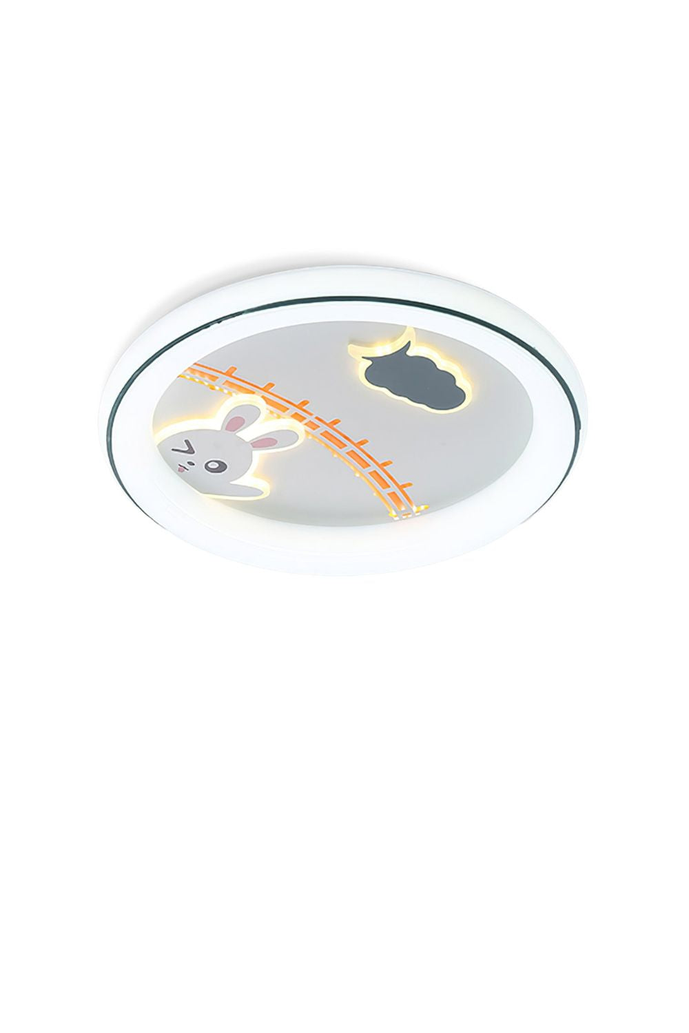 Cute Cartoon White Ceiling Lamp