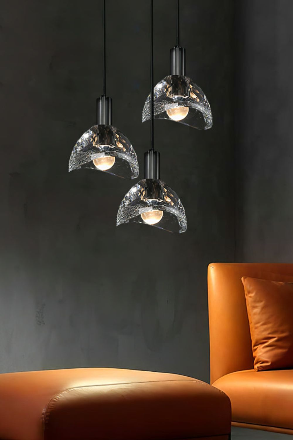 Ebbe Crystal Pendant Lamp - SamuLighting