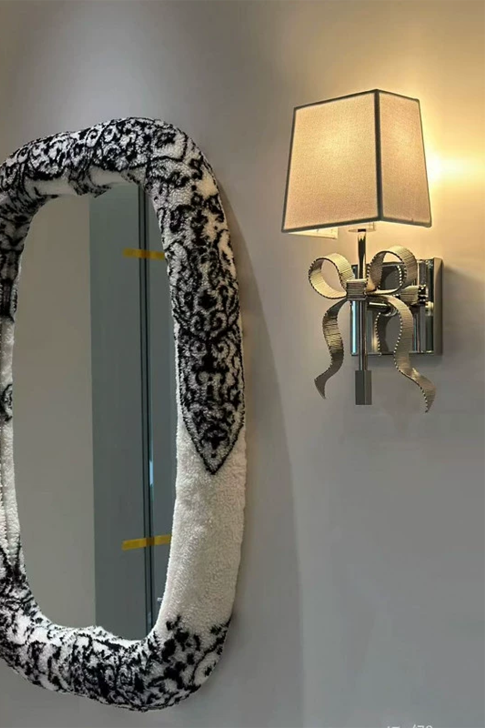 Ellery Gros-Grain Bow Wall Lamp