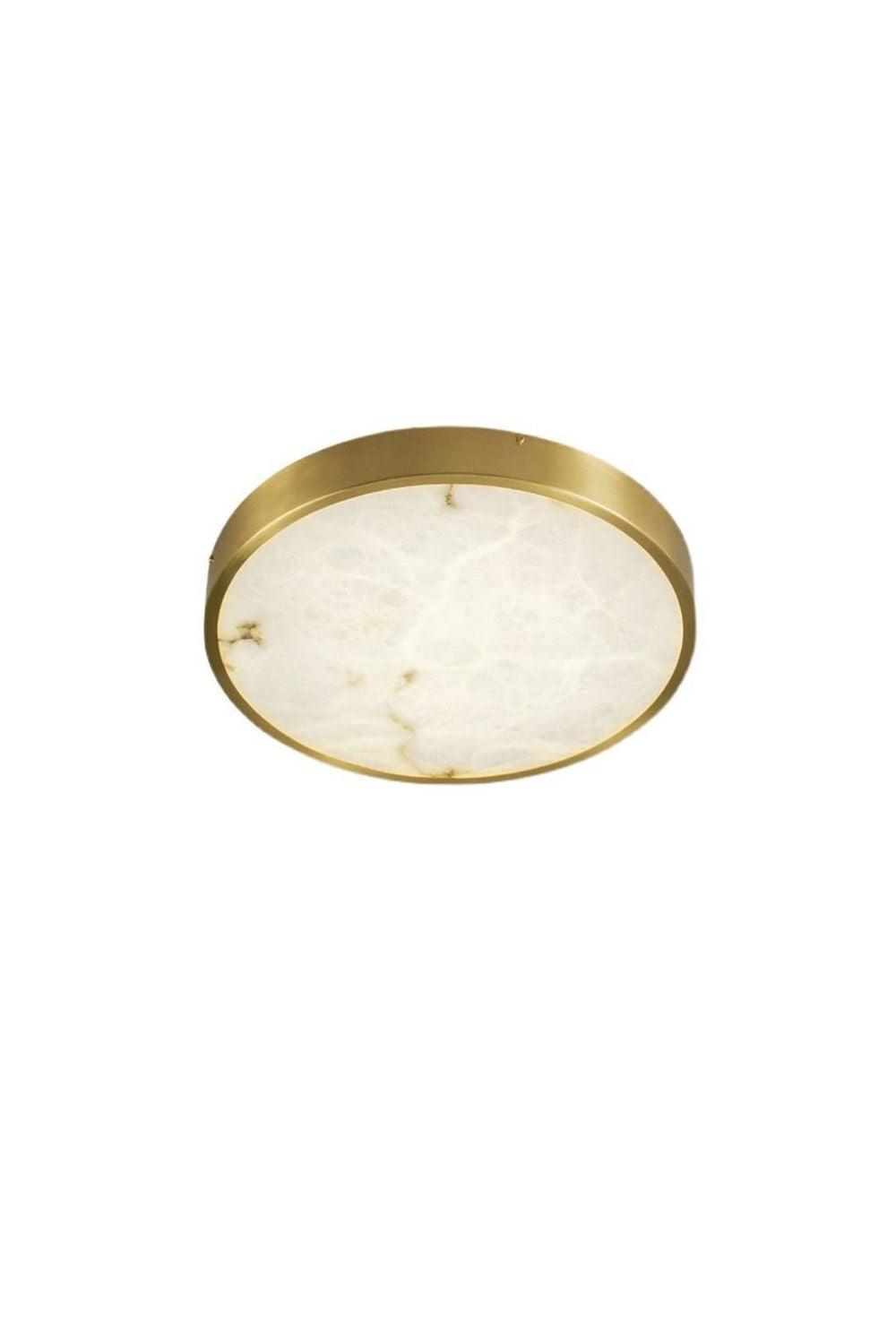 Geometric Alabaster Recessed Ceiling Light