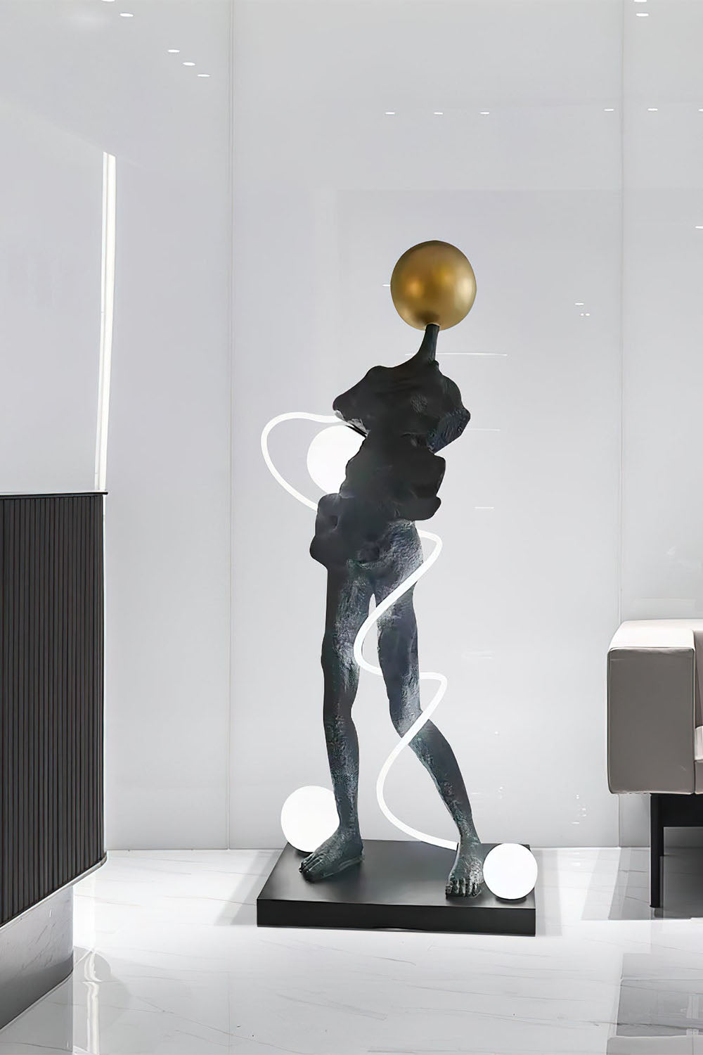 Ginasta Sculpture Floor Lamp