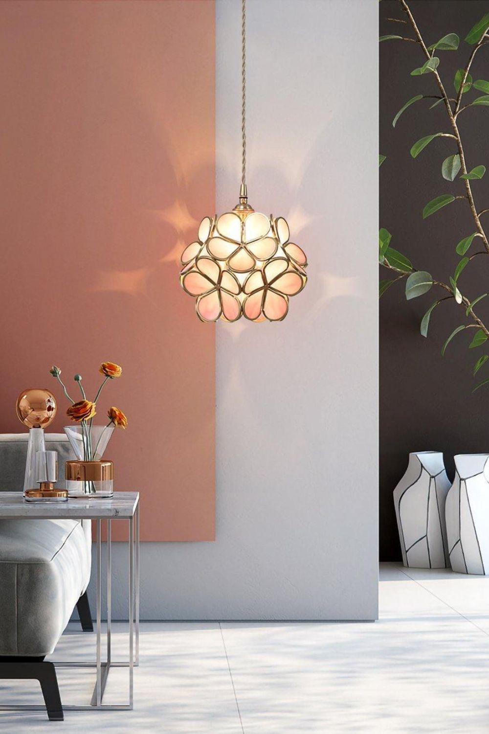 Glass Petal Pendant Lights - SamuLighting