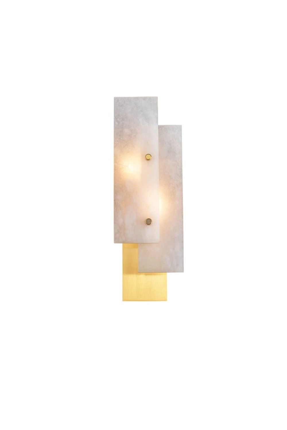 Modern Alabaster Rectangle Wall Lamp