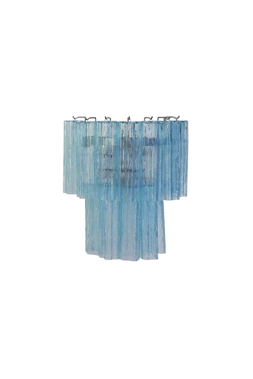 Murano Blue Glass Wall Lamp– Tube Design