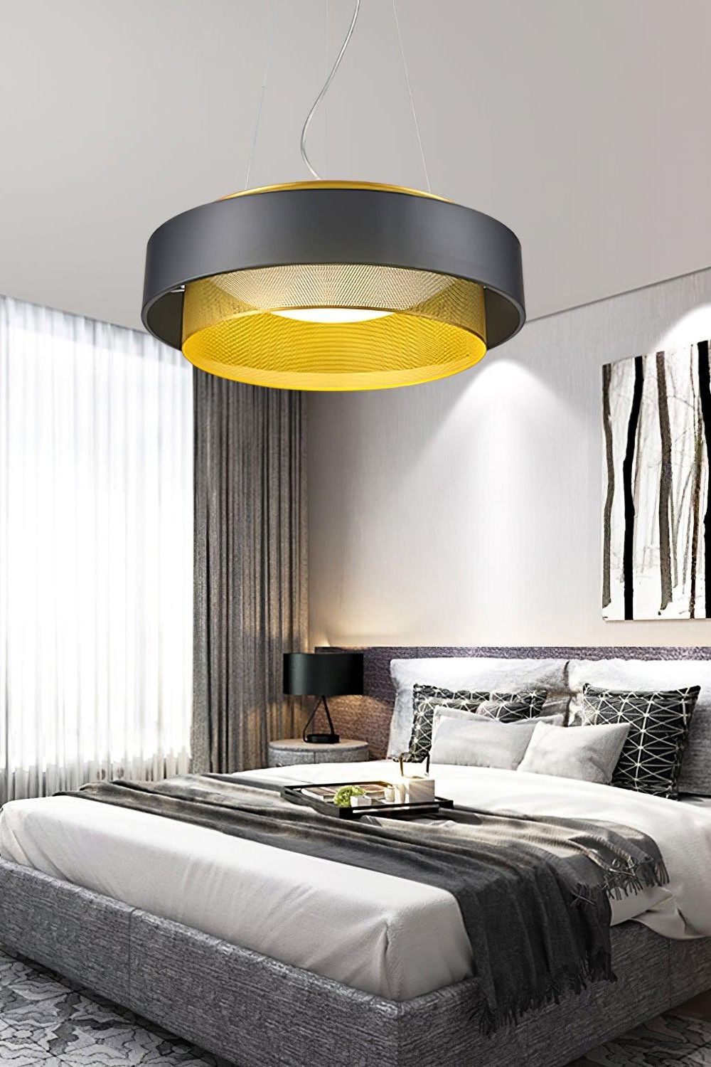 Nolan Vintage Gold Pendant Light