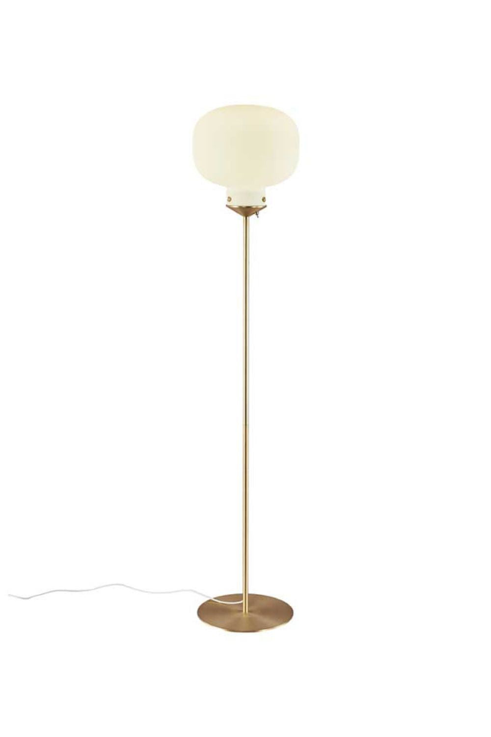 Raito Glass Globe Floor Lamp
