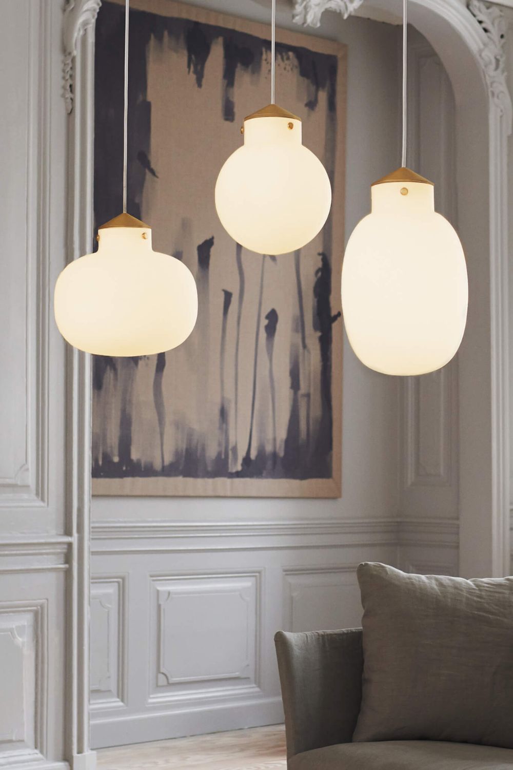 Raito Glass Globe Pendant Light