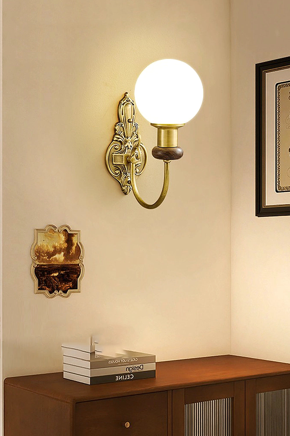 Retro Brass Wall Lamp