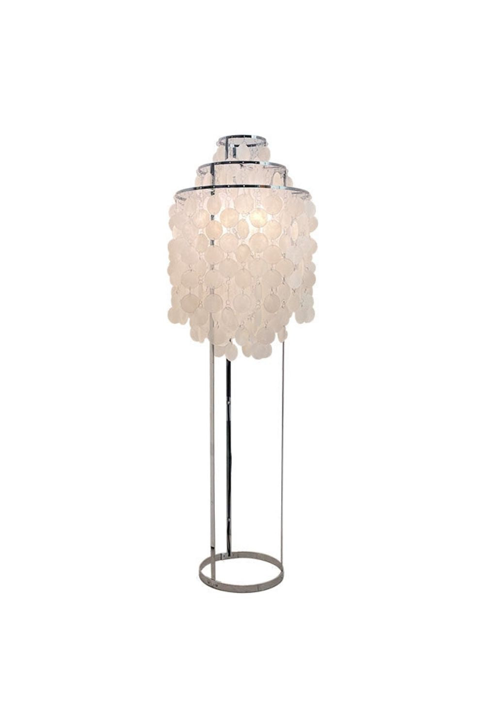 Vintage Shell Floor Lamp