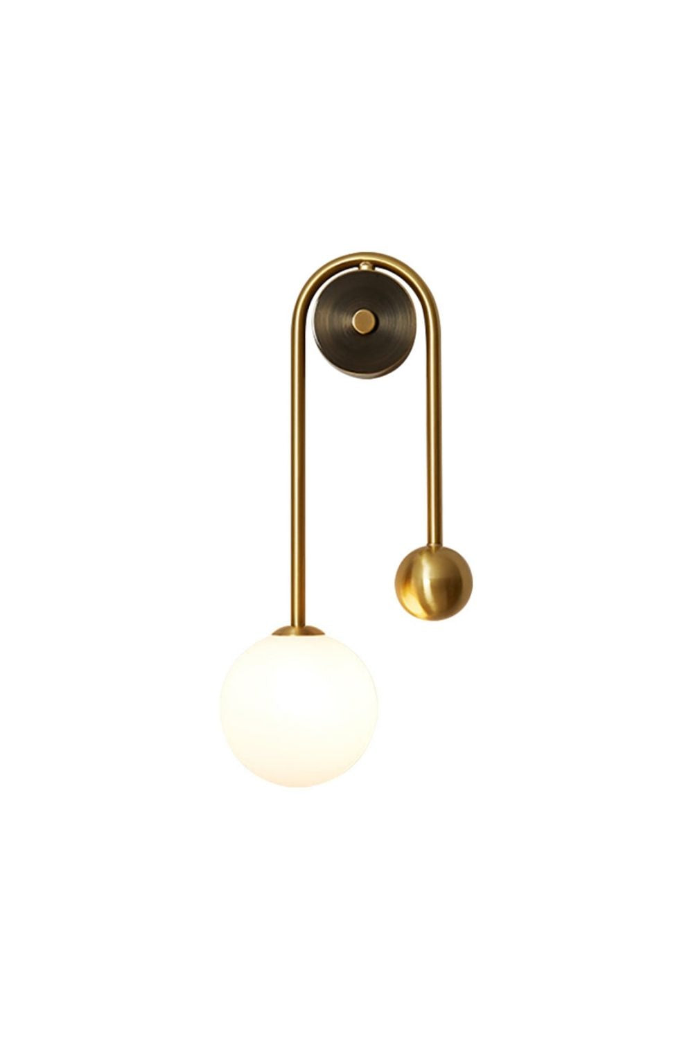 Spherical Light Luxury Wall Lamp