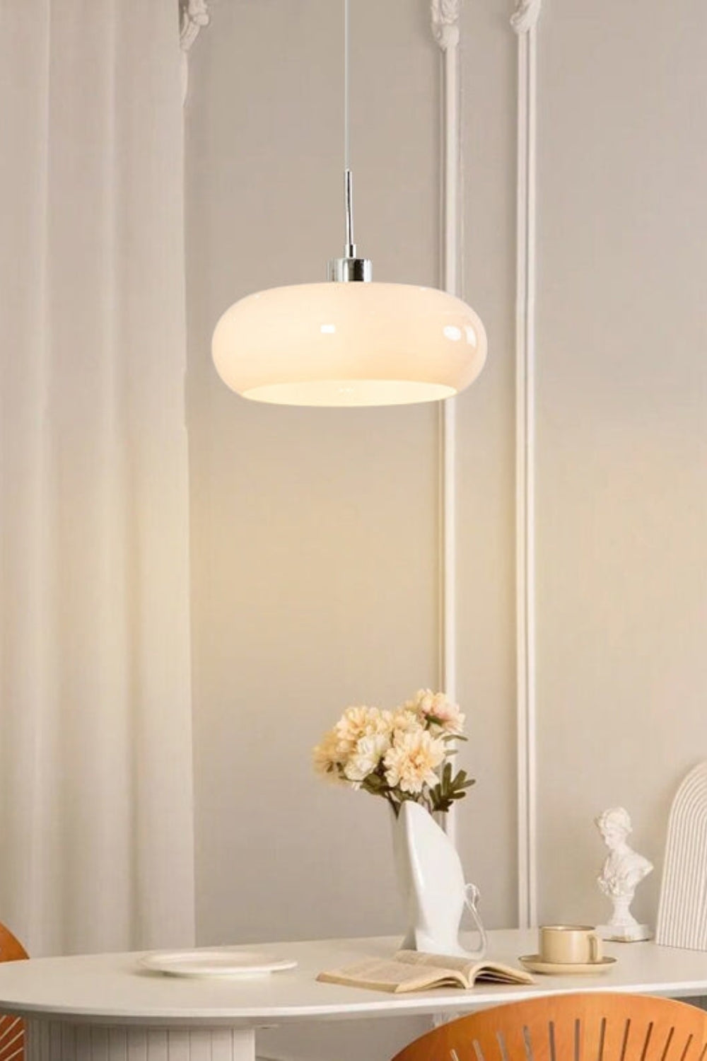 Vintage Bauhaus Glass Pendant Light - SamuLighting