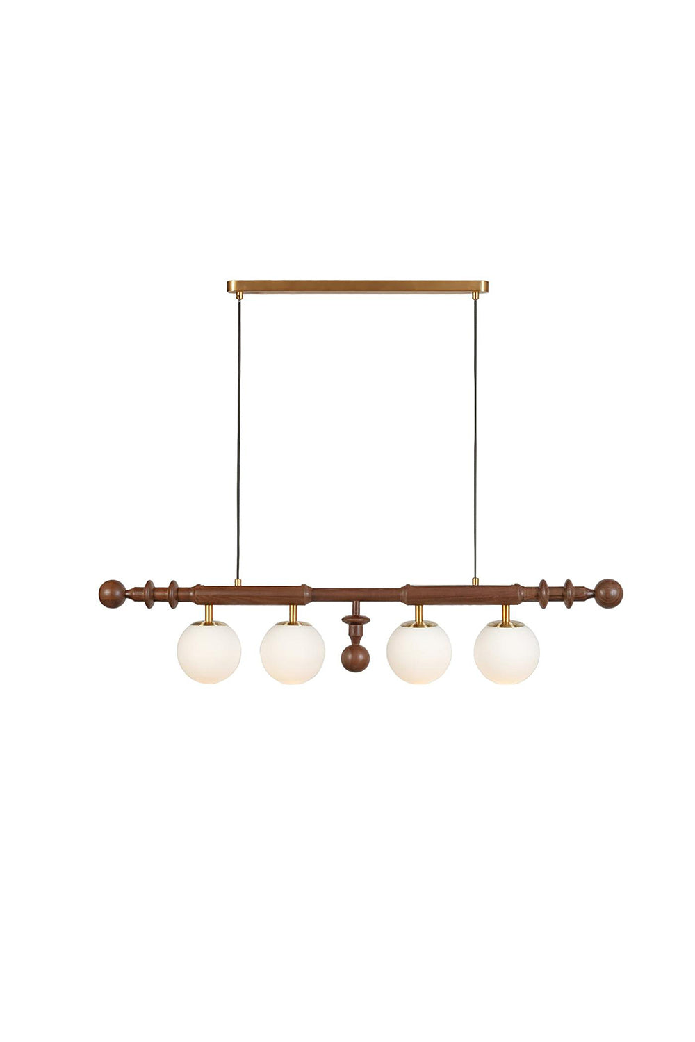 Vintage Roman Column Chandelier