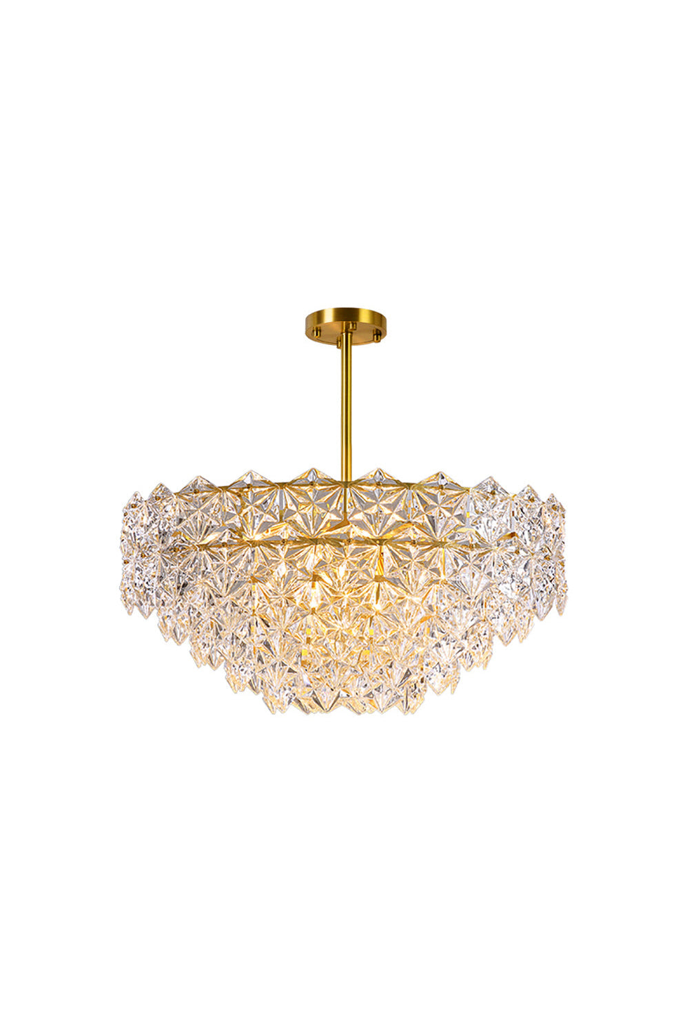 Kinkeldey Crystal Prism Chandelier - SamuLighting