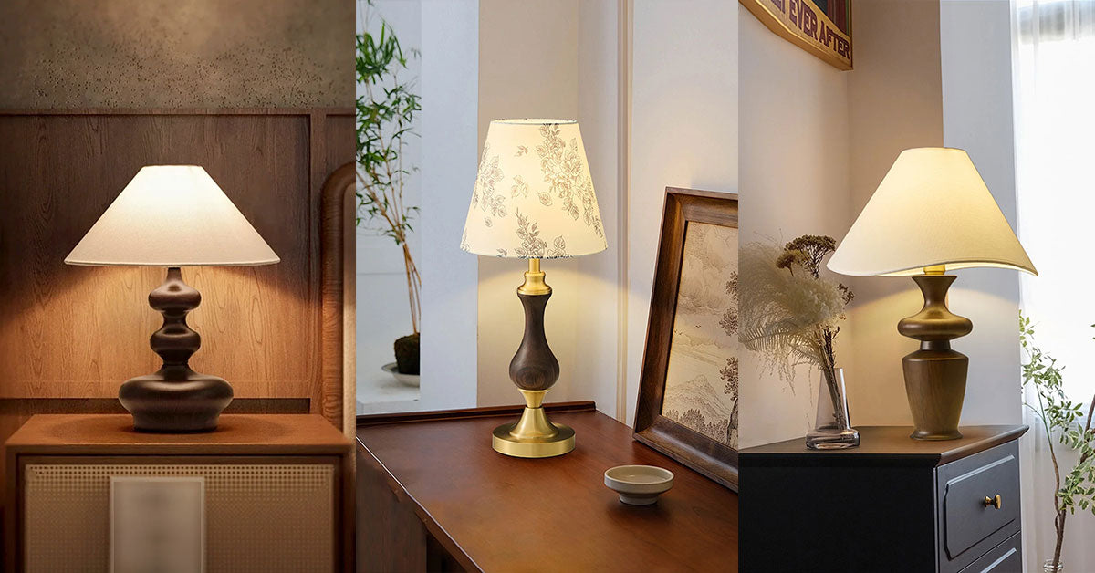 Vintage Revival: Bring Character & Warmth to Your Home with Retro-Inspired Table Lamps