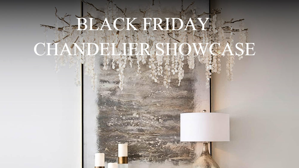 Gleam in Glass: Samu Lighting's Black Friday Chandelier Showcase