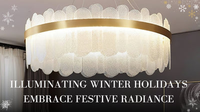 Illuminating Winter Holidays: Embrace Festive Radiance with Samulighting's Chandeliers!