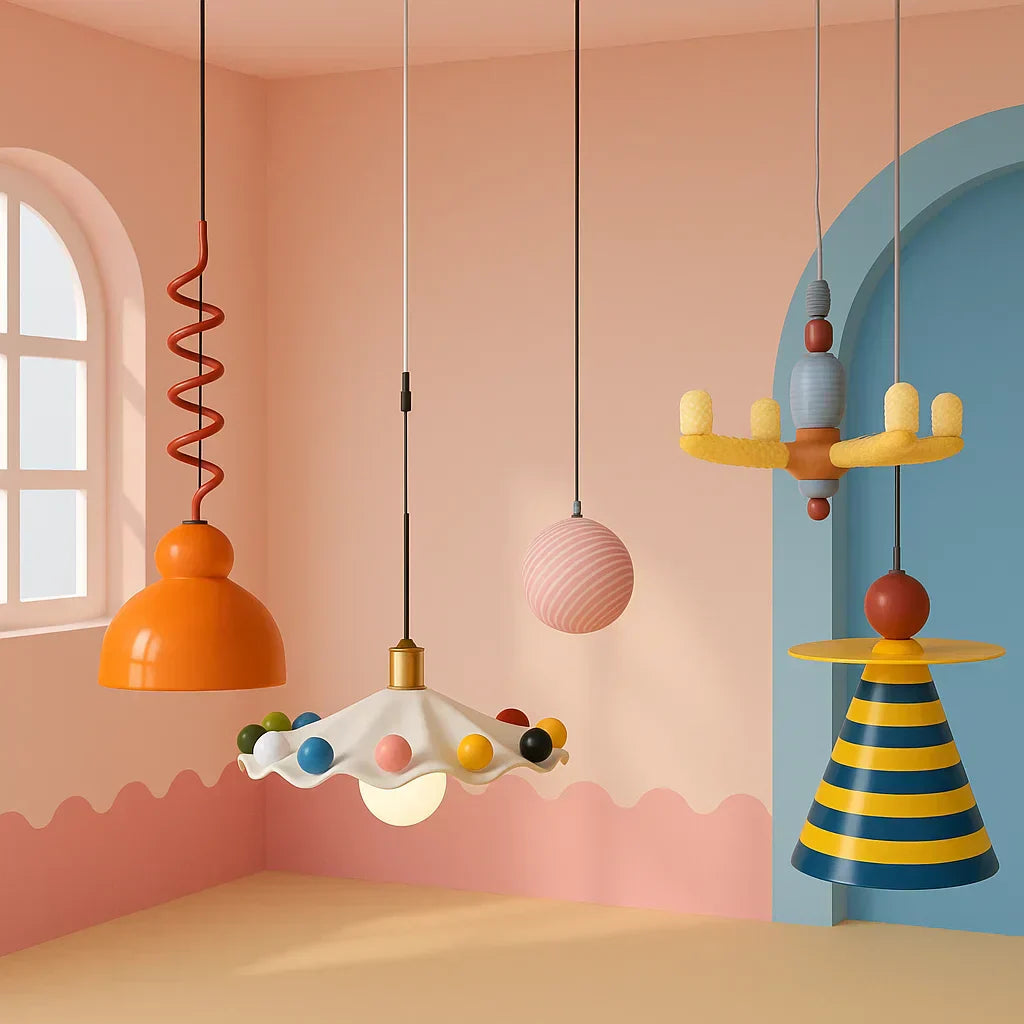 Ignite Joy with Color: Discover Dopamine-Inducing, Childlike Fun Pendant Lights