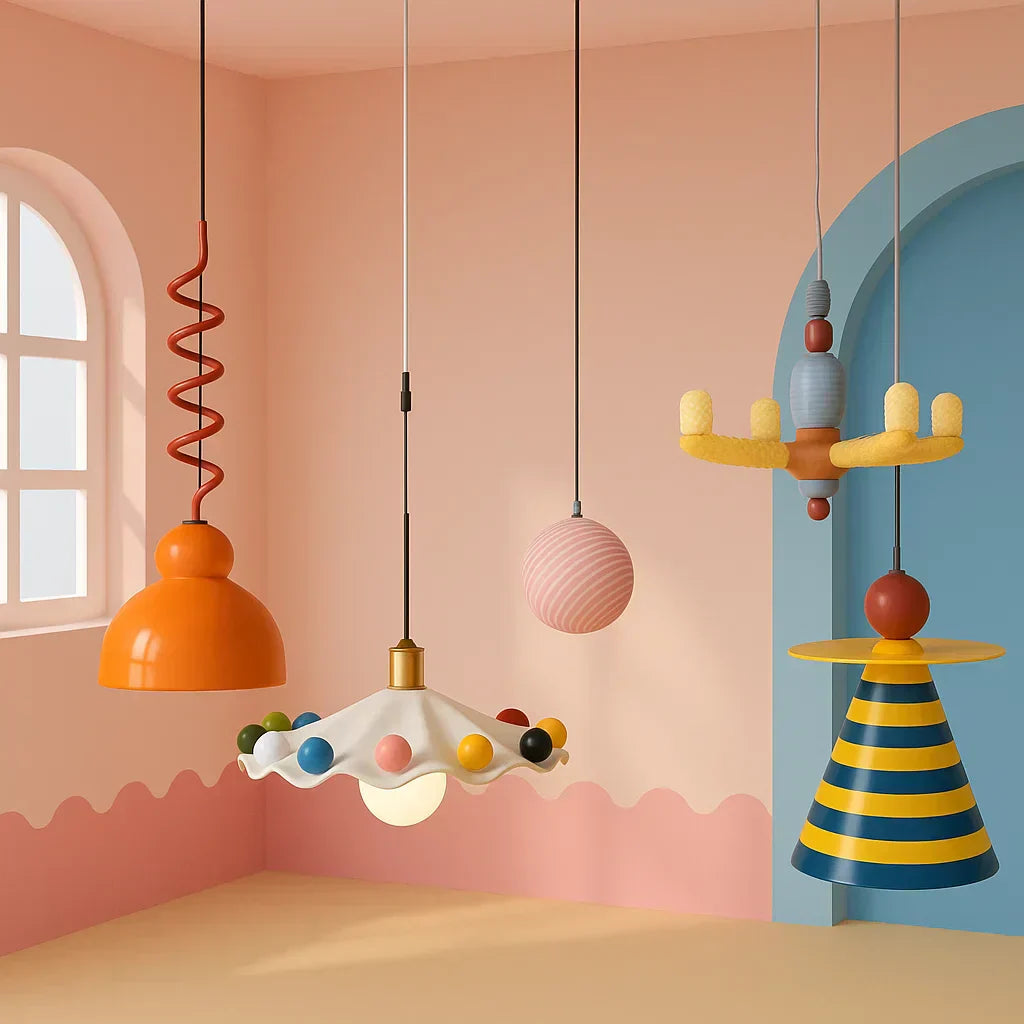 Ignite Joy with Color: Discover Dopamine-Inducing, Childlike Fun Pendant Lights