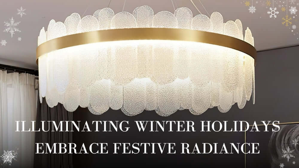 Illuminating Winter Holidays: Embrace Festive Radiance with Samulighting's Chandeliers!