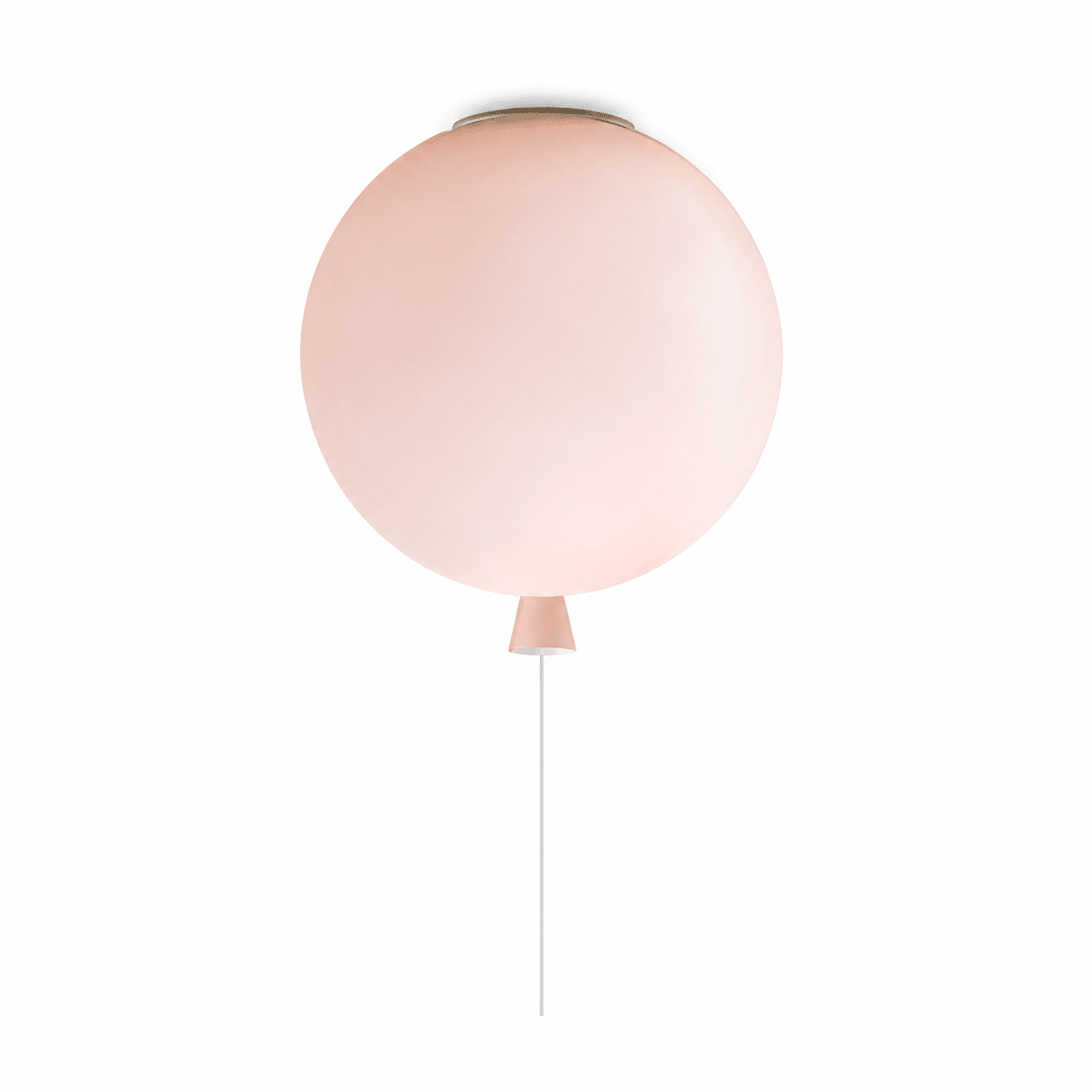 Glass Balloon Ceiling Light featuring a hand-blown glass orb design, perfect for modern and playful spaces.