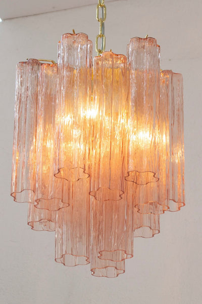 Classic Italian Murano Rose Ceiling Lamp