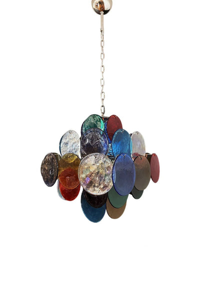 Murano Glass Disc Pendant Light