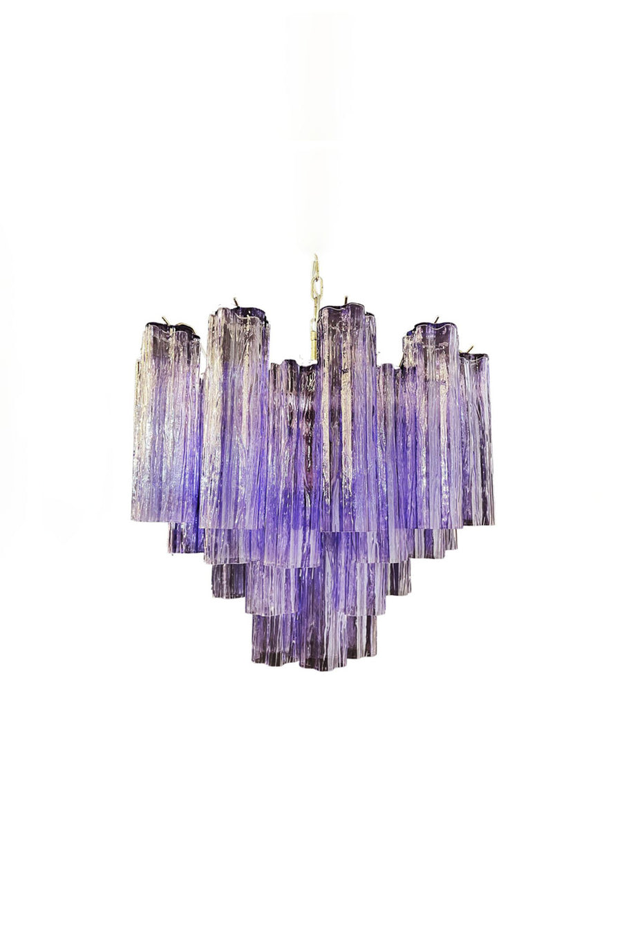 Amethyst Art Glass Pendant Chandelier | SamuLighting