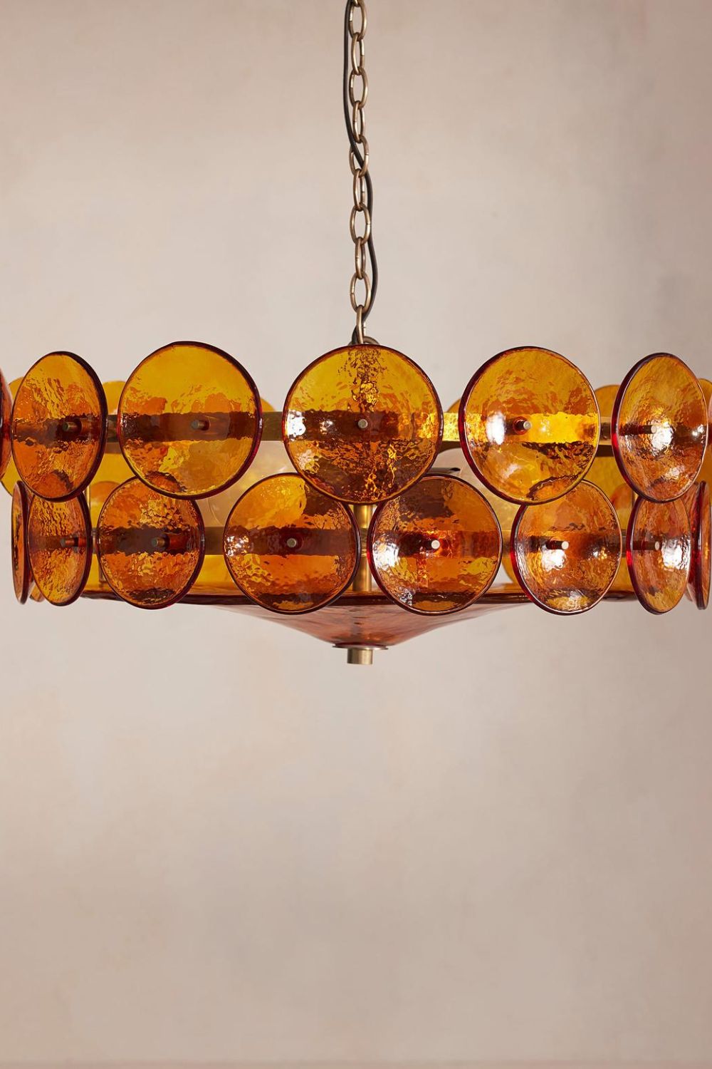 Italian Murano glass Lorenzo chandelier