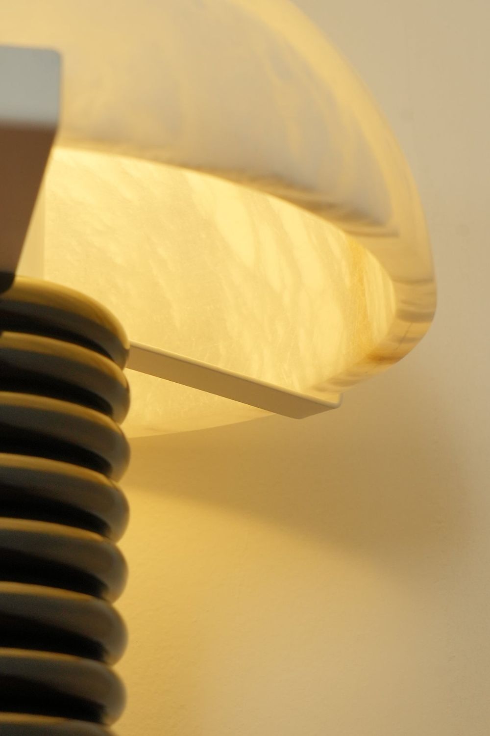 Ben Swildens Alabaster Table Lamp