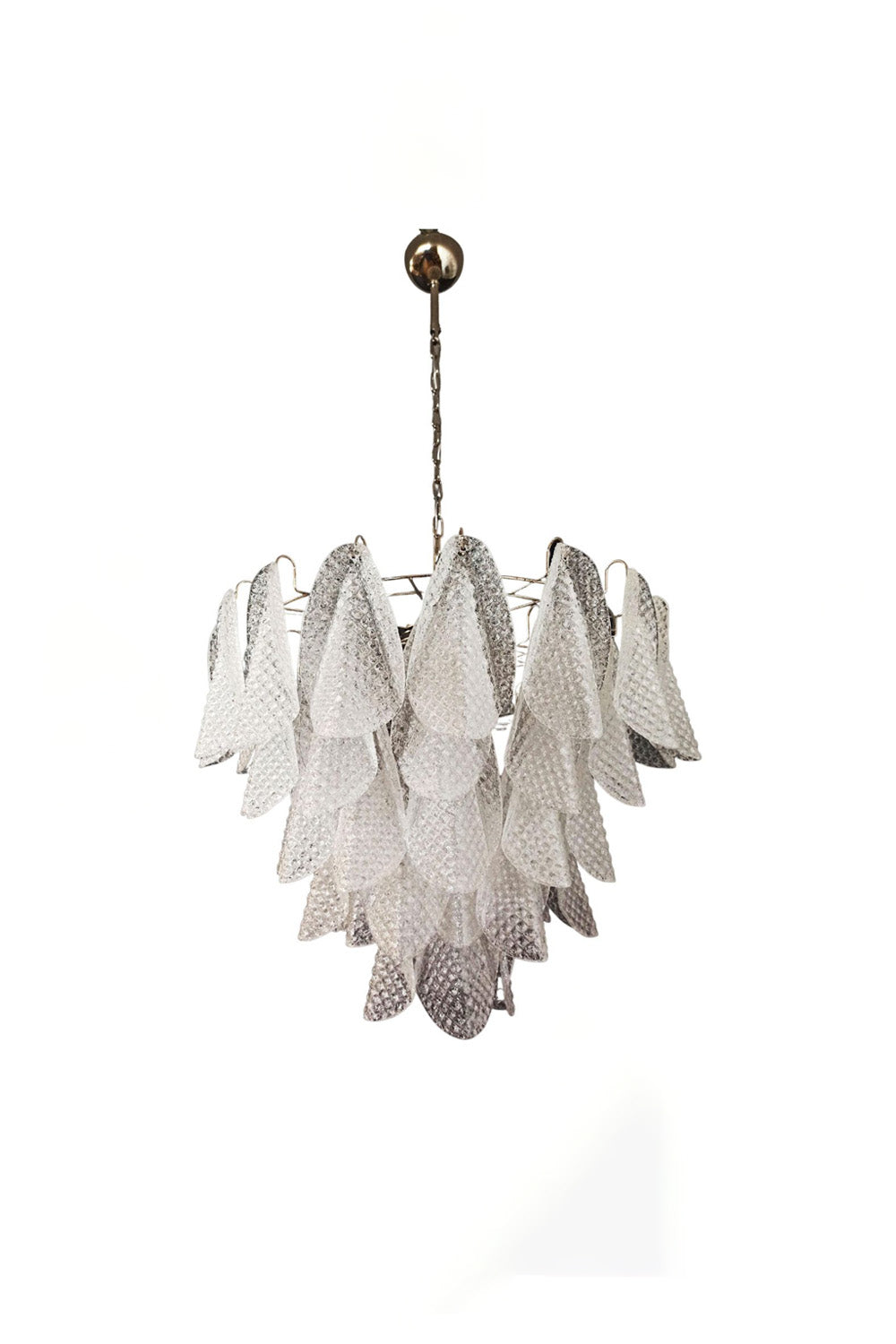 Rondini Transparent Murano Glass Chandelier