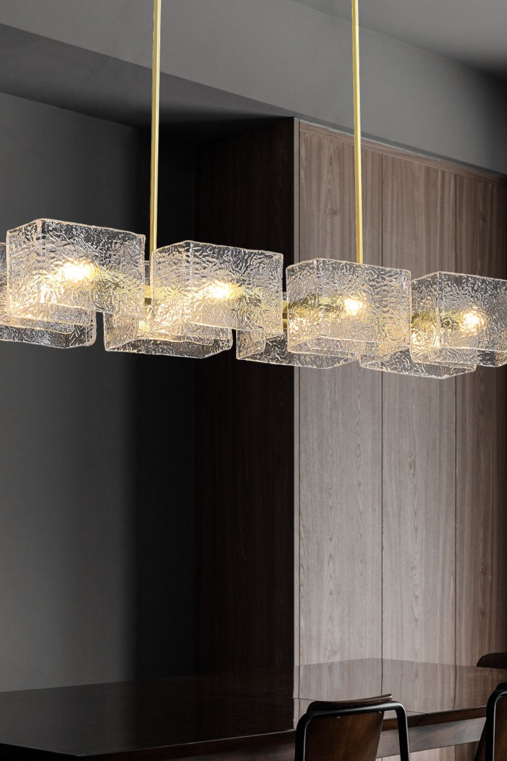 long water ripple Chandelier - SamuLighting