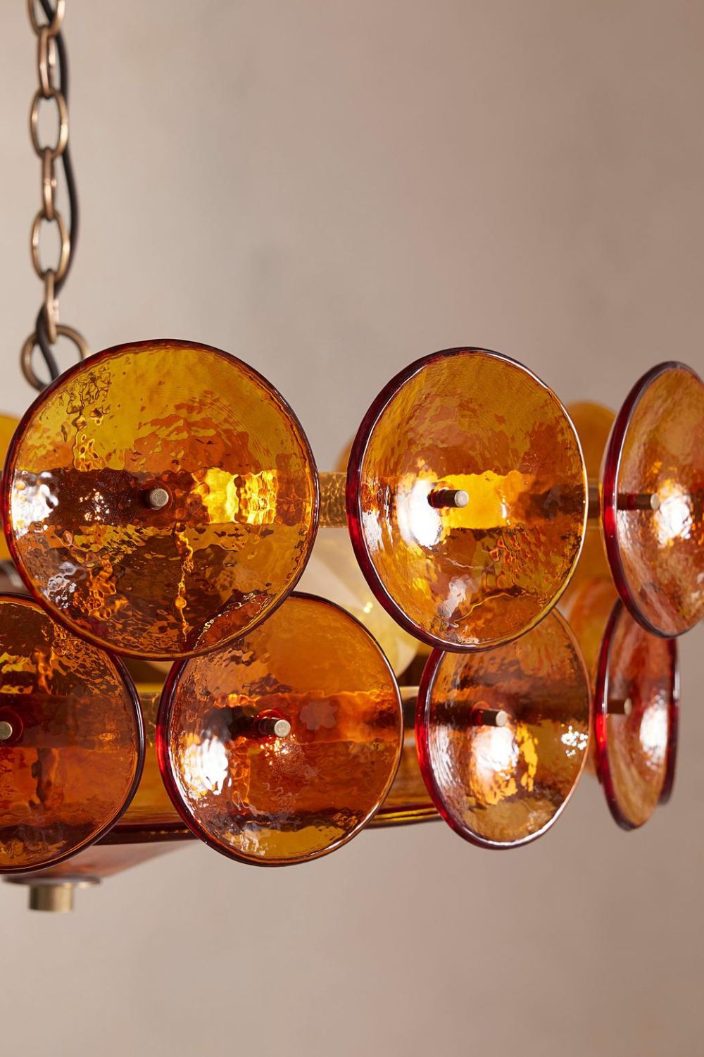 Italian Murano glass Lorenzo chandelier