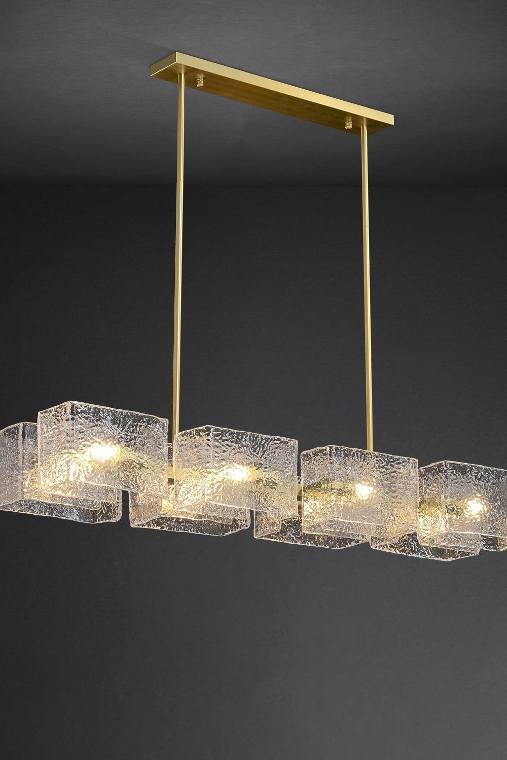 long water ripple Chandelier - SamuLighting