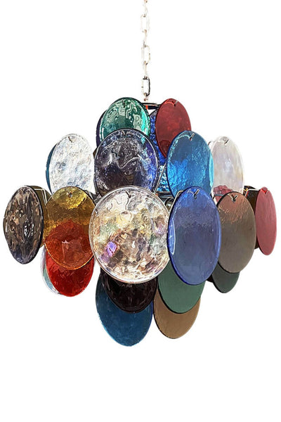 Murano Glass Disc Pendant Light