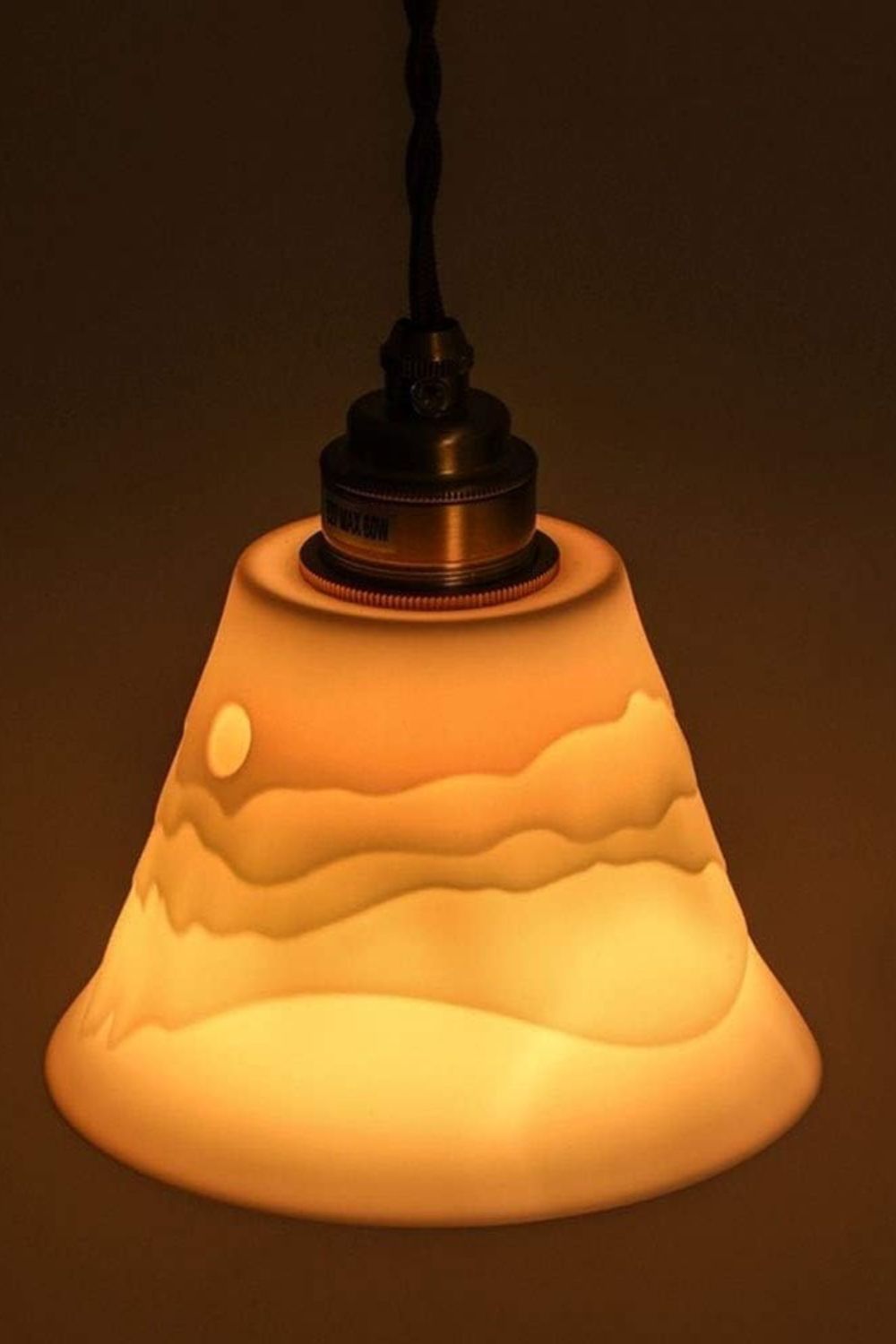 Mountains Shadow Ceramic Pendant Lamp - SamuLighting