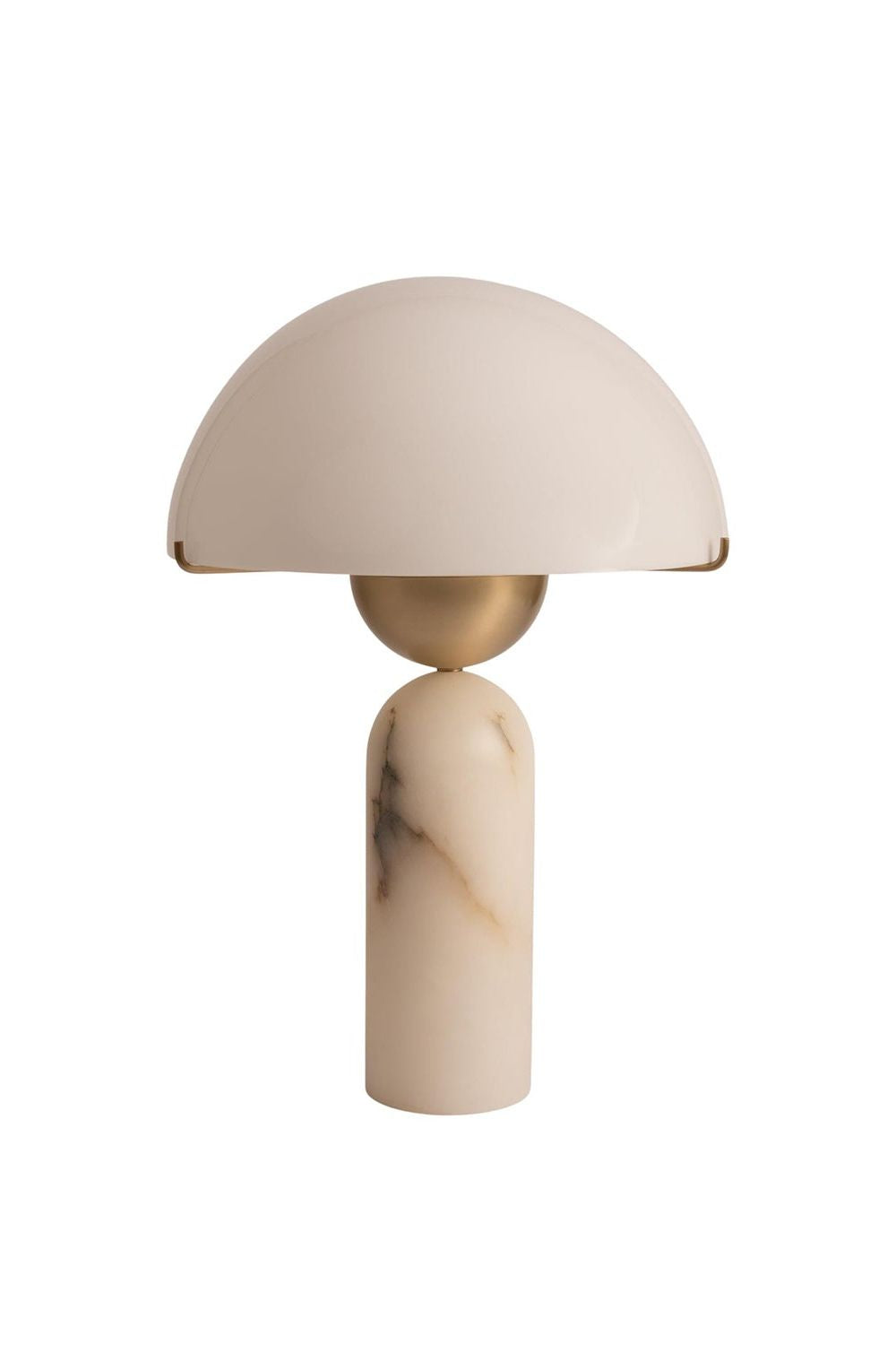 Elegant Sphere Alabaster Table Light