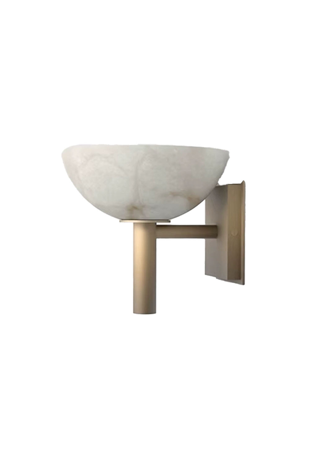 Bowl Alabaster Wall Lamp
