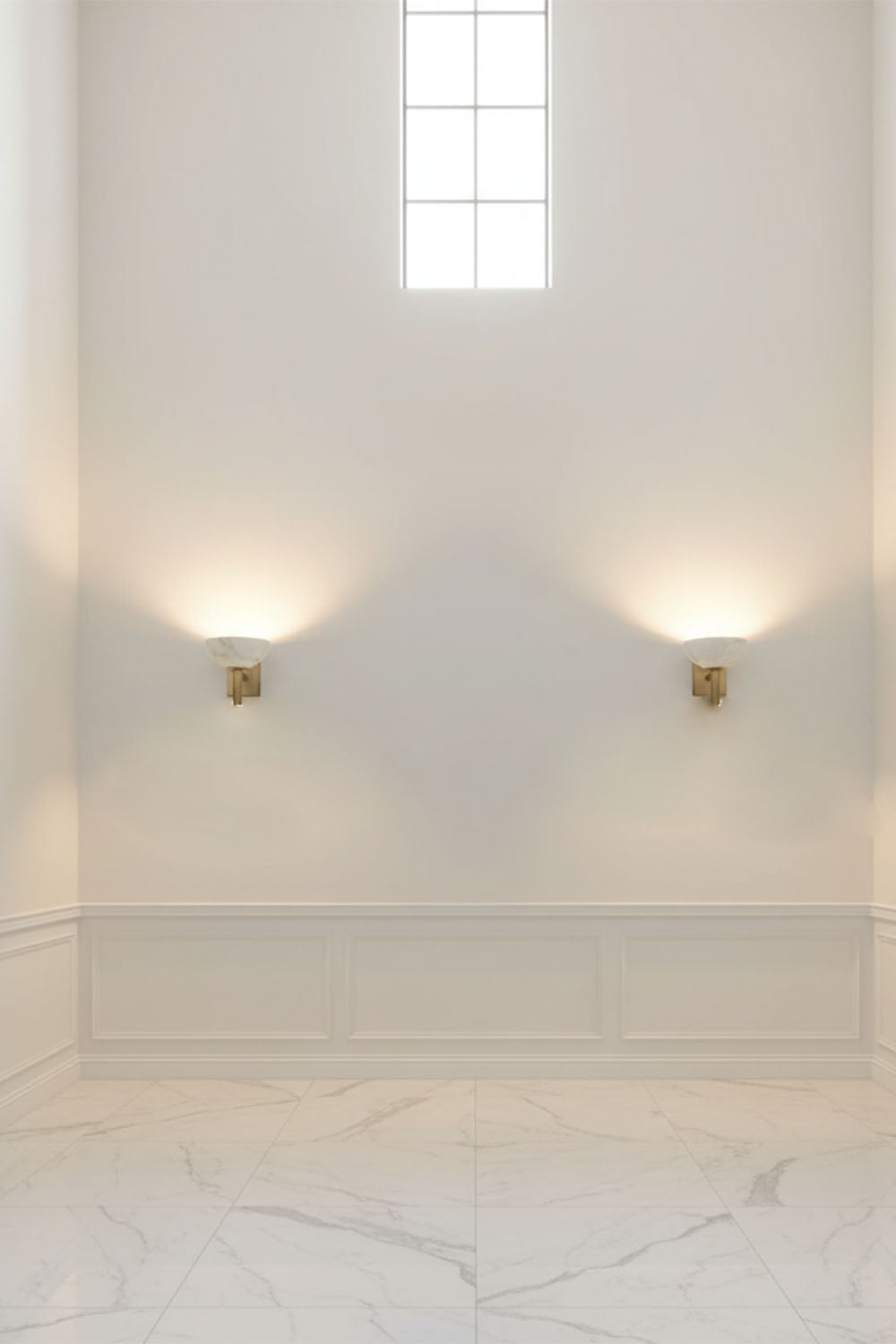 Bowl Alabaster Wall Lamp
