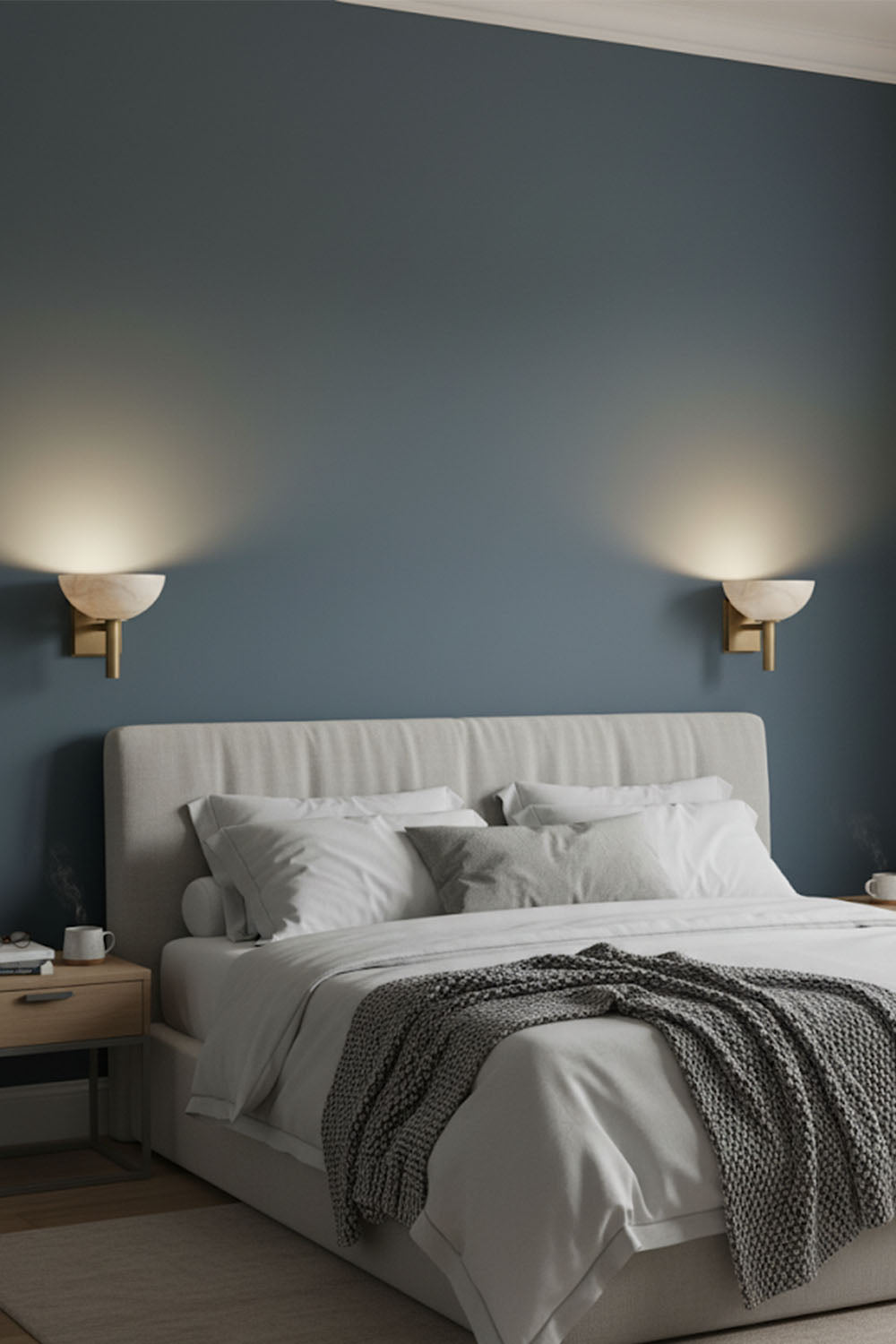 Bowl Alabaster Wall Lamp