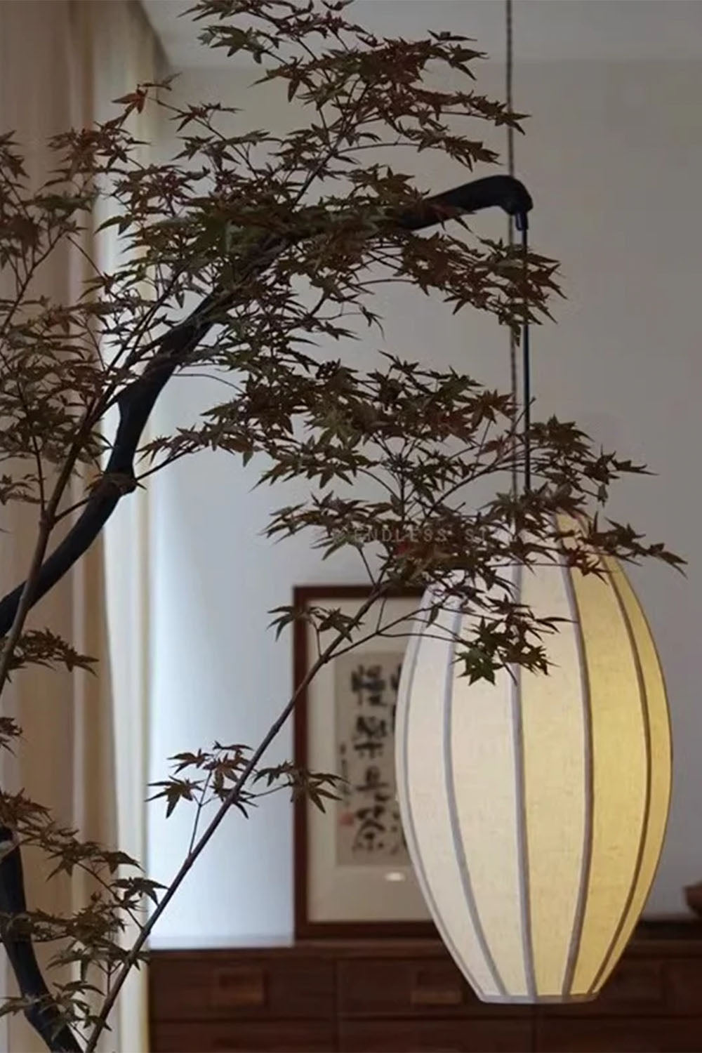 New Chinese Style Tree Branch Floor Lamp