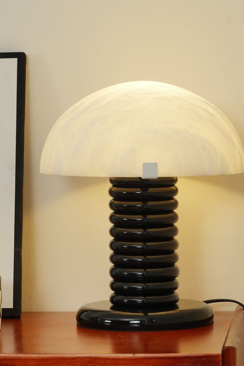 Ben Swildens Alabaster Table Lamp