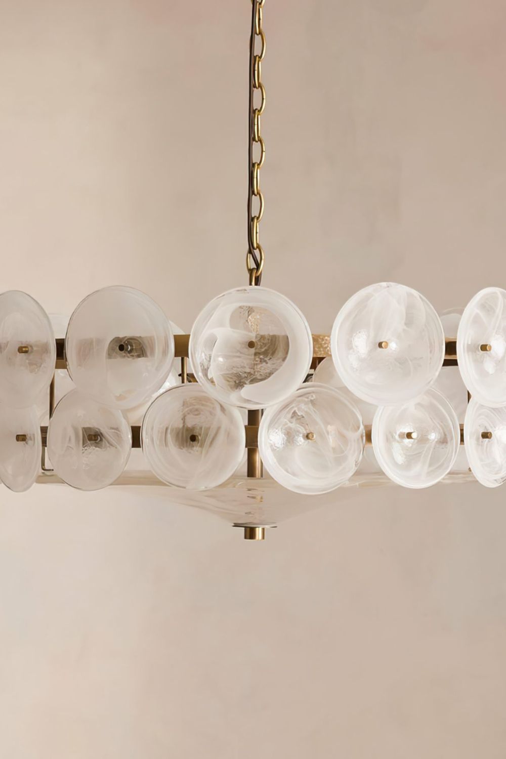 Italian Murano glass Lorenzo chandelier