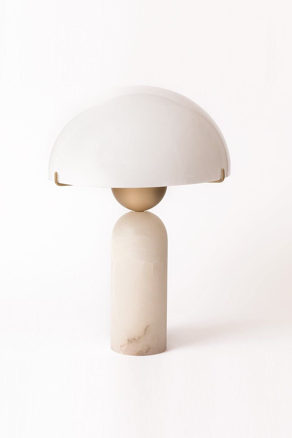 Elegant Sphere Alabaster Table Light